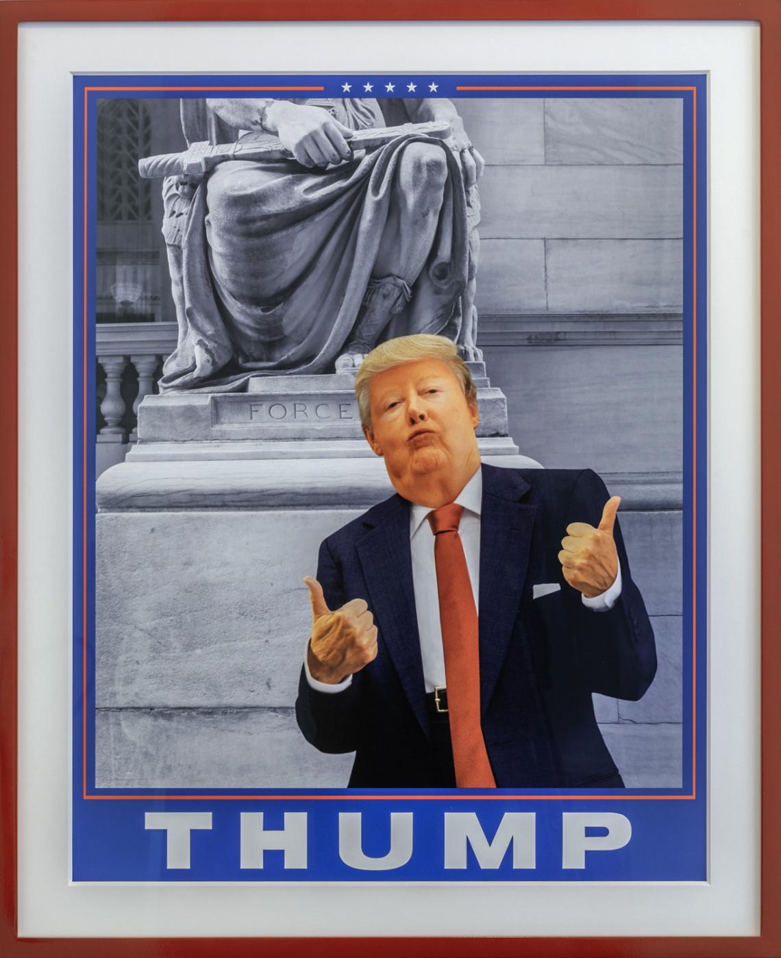 Martha Wilson - Thump, 2016