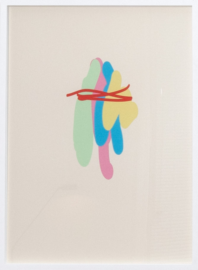 Mathieu Mercier - Traces de doigt sur Iphone (III), 2013