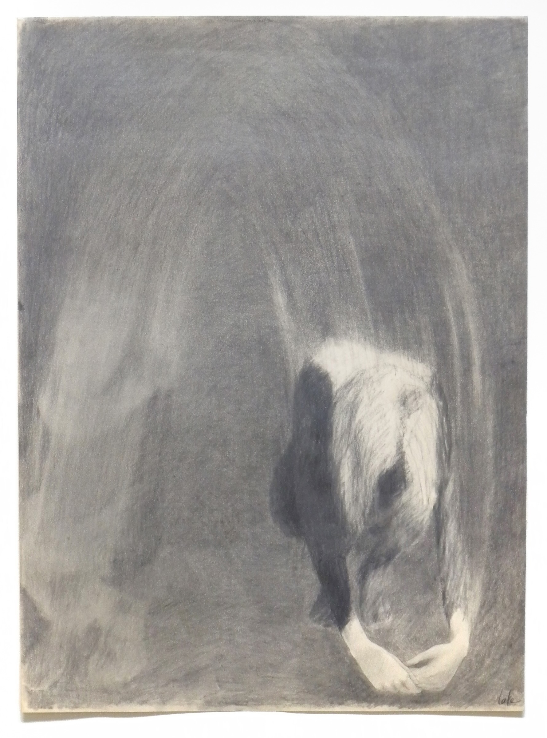 Suzy Lake - Painter and The Paintee (Jumping), 1976