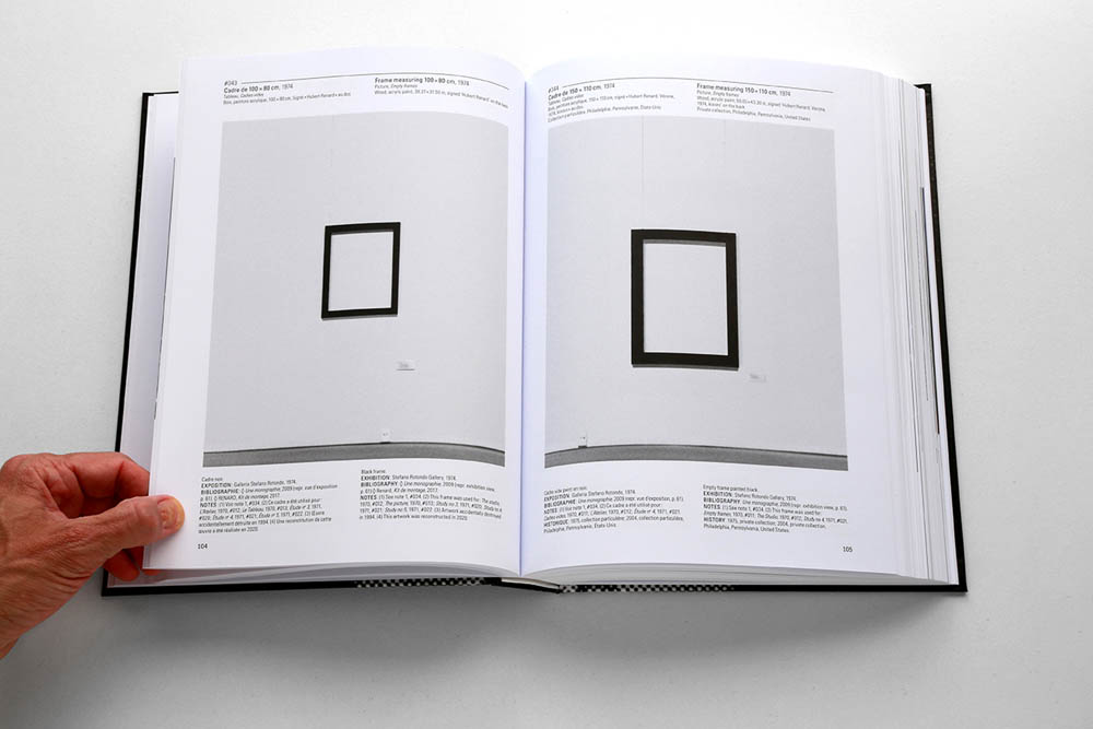 Hubert Renard - Catalogue raisonné, 1969-1998 (softcover), 2021 - Vue suppl&eacute;mentaire