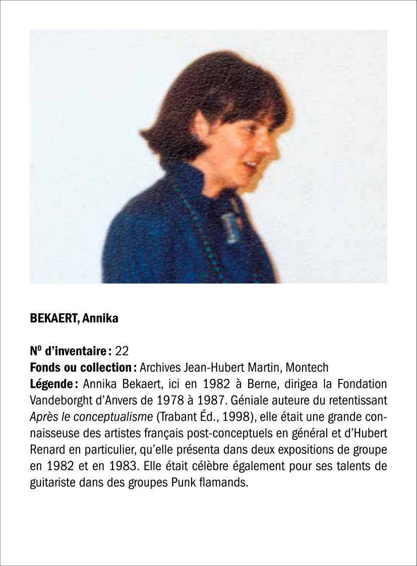Hubert Renard - Liste des personnages, 2025