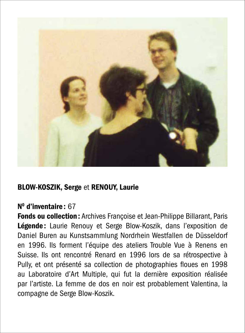 Hubert Renard - Liste des personnages, 2025