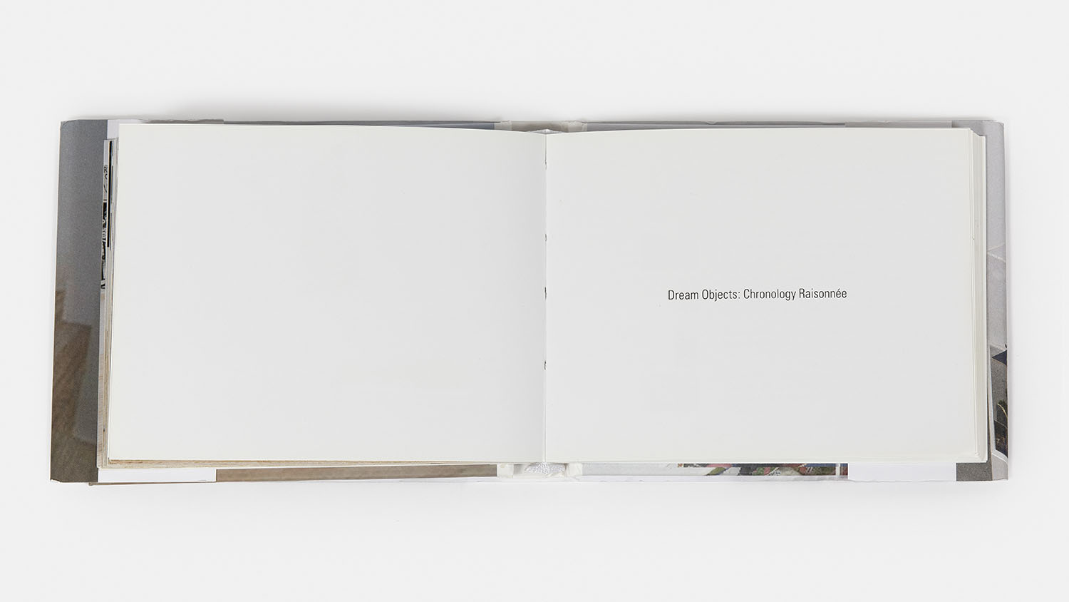Dream Object Book, 2011 - Vue suppl&eacute;mentaire